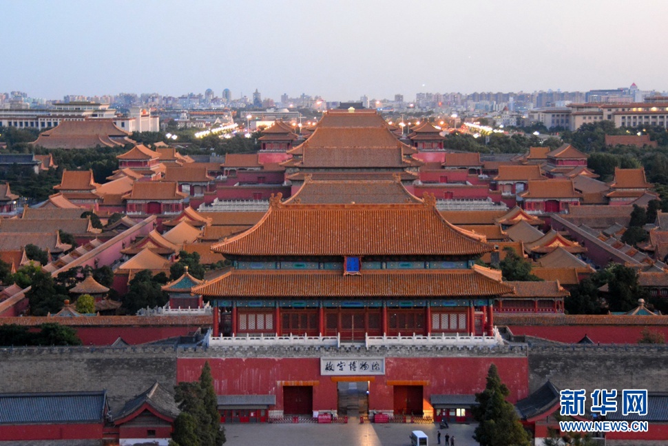 中秋節醉美景山上