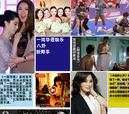 一周精彩娛樂(lè) 范冰冰與導(dǎo)演 &ldquo;一秒鐘亂親&rdquo;游戲