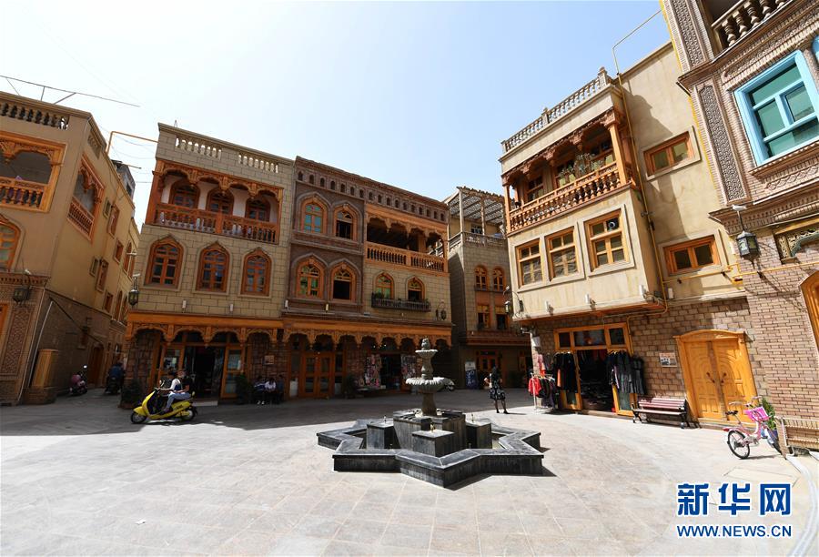 （決戰決勝脫貧攻堅&middot;聚焦&ldquo;三區三州&rdquo;&middot;圖文互動）（9）&ldquo;古老&rdquo;和田展現新時尚
