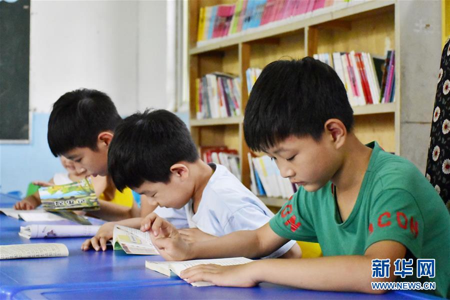 （特別的暑期生活&middot;圖文互動）（4）文體活動豐富河南農村孩子暑期生活