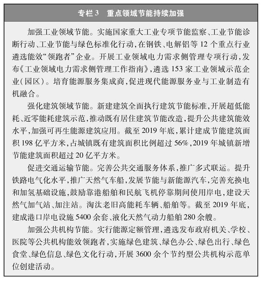 （圖表）［受權發布］《新時代的中國能源發展》白皮書（專欄3）