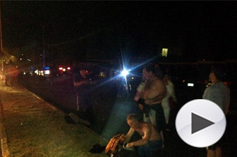 實(shí)拍智利西北部港市拉響海嘯警報