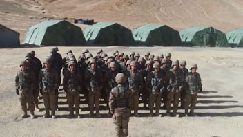 銘記烈士，致敬英雄！加勒萬河谷沖突現場視頻公開