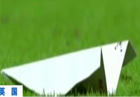 從天而降！球迷看臺玩丟紙飛機擊中球員