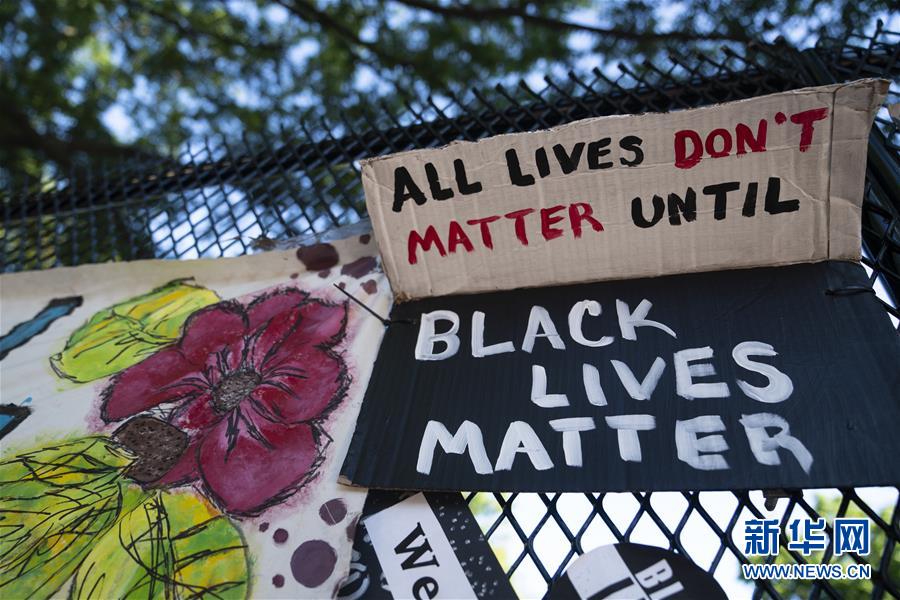 (國際)(5)美國華盛頓:抗議警察暴力執(zhí)法活動(dòng)持續(xù)