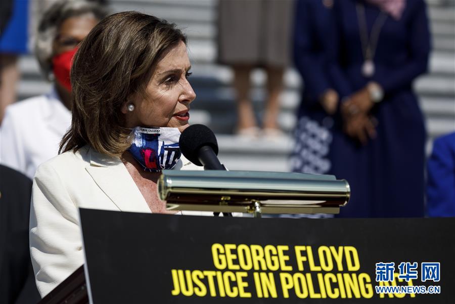 (國(guó)際)(1)美國(guó)會(huì)眾議院表決通過(guò)民主黨人警務(wù)改革草案