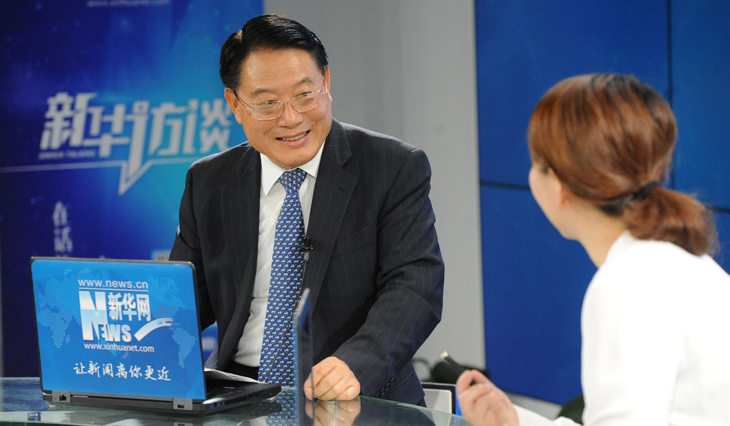 新華網獨家專訪聯合國工業(yè)發(fā)展組織總干事李勇（組圖）