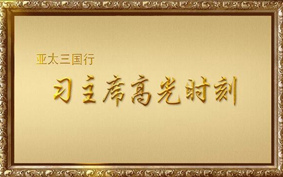 亞太三國行&mdash;&mdash;習主席高光時刻